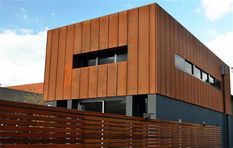 weathering steel building weathering steel building