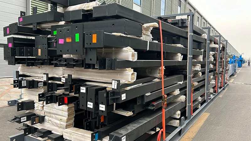 two story steel building kits package with color coding two story steel building kits package with color coding