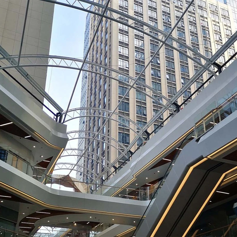 Steel structure shopping Mall building